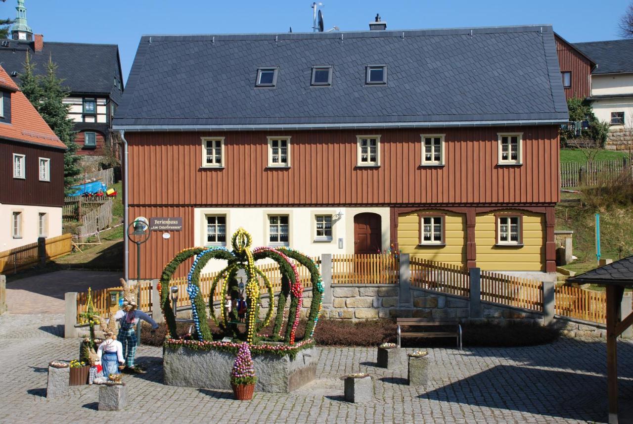 Hotel Fh Am Osterbrunnen Hinterhermsdorf Zewnętrze zdjęcie