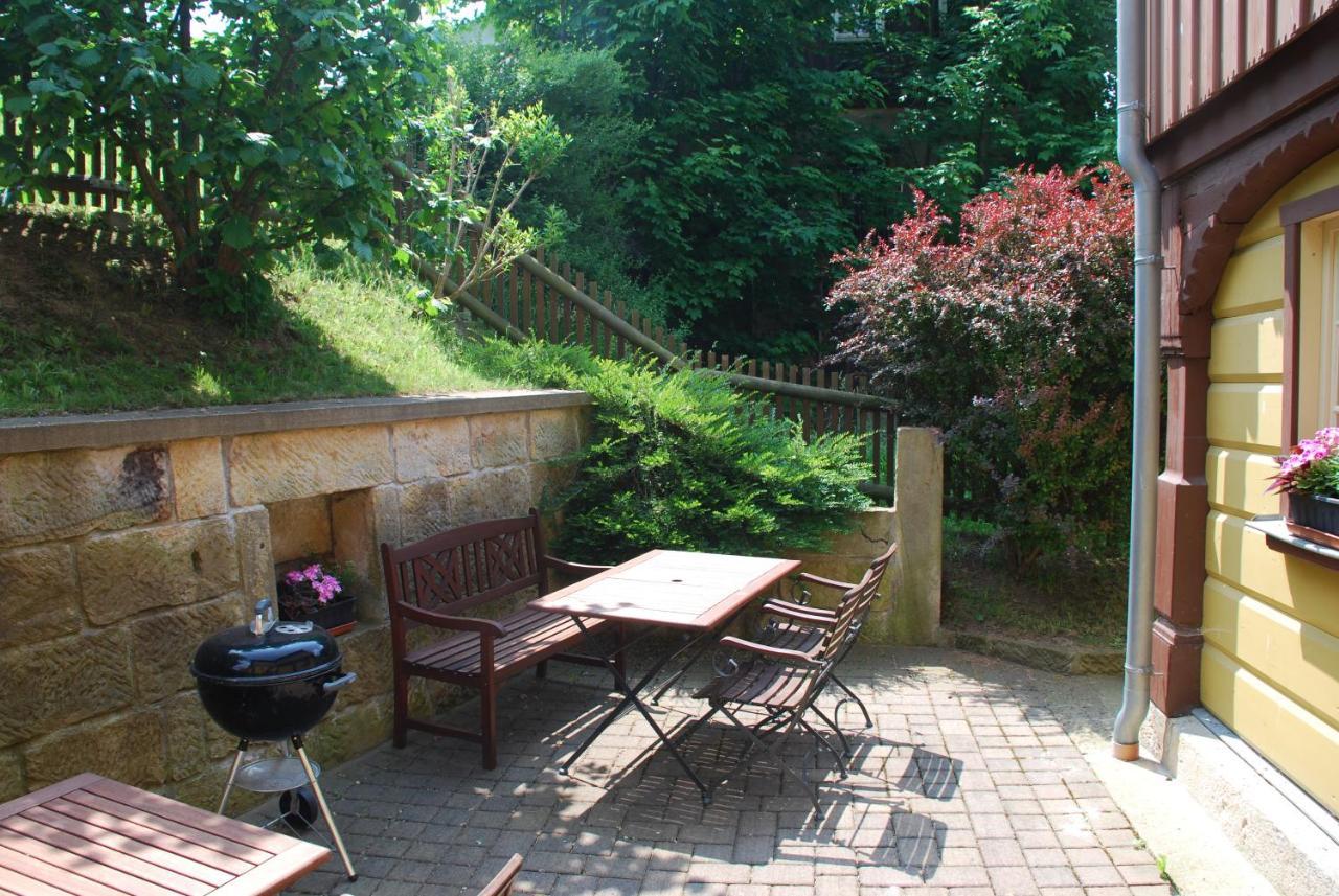 Hotel Fh Am Osterbrunnen Hinterhermsdorf Zewnętrze zdjęcie